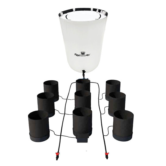 AutoPot XL GeoPot 9Pot System - (3 Gallon or 5 Gallon Pots) with 25 Gallon Flexi Tank