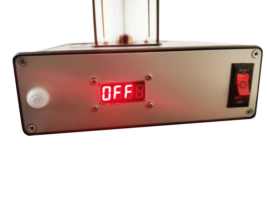 Deluxe Tabletop Dual Motion Sensor GermAwayUV 95 Watt UV-C Surface Sanitizer with Remote Control